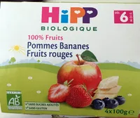 100% Fruits Pommes Bananes Fruits Rouges