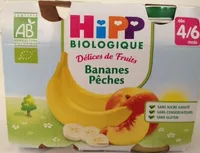 Délices de Fruits Bananes Pêches