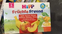 Freüchte Freund Pommes-Bananes-Pêches