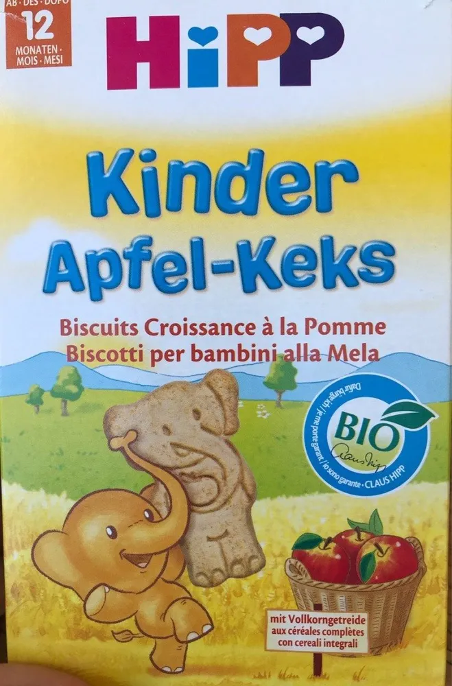Biscuits Croissance a la Pomme