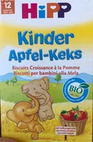 Biscuits Croissance a la Pomme