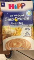 BIO Hafer Avoine de riz avec du lait de suite