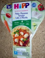 Petits Macaroni, Tomates, Colin d'Alaska