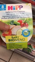 Légumes à l'italienne et dinde bio