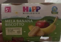 Mela banana biscotto