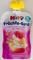 Früchte-Spaß Apfel-Banane-Himbeere mit Vollkorn