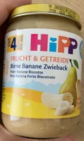 Birne banane & zwieback