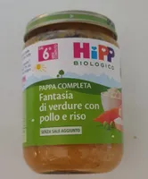 Fantasia di verdure con pollo e riso