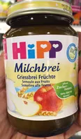Bio Milchbrei Semoule Aux Fruits