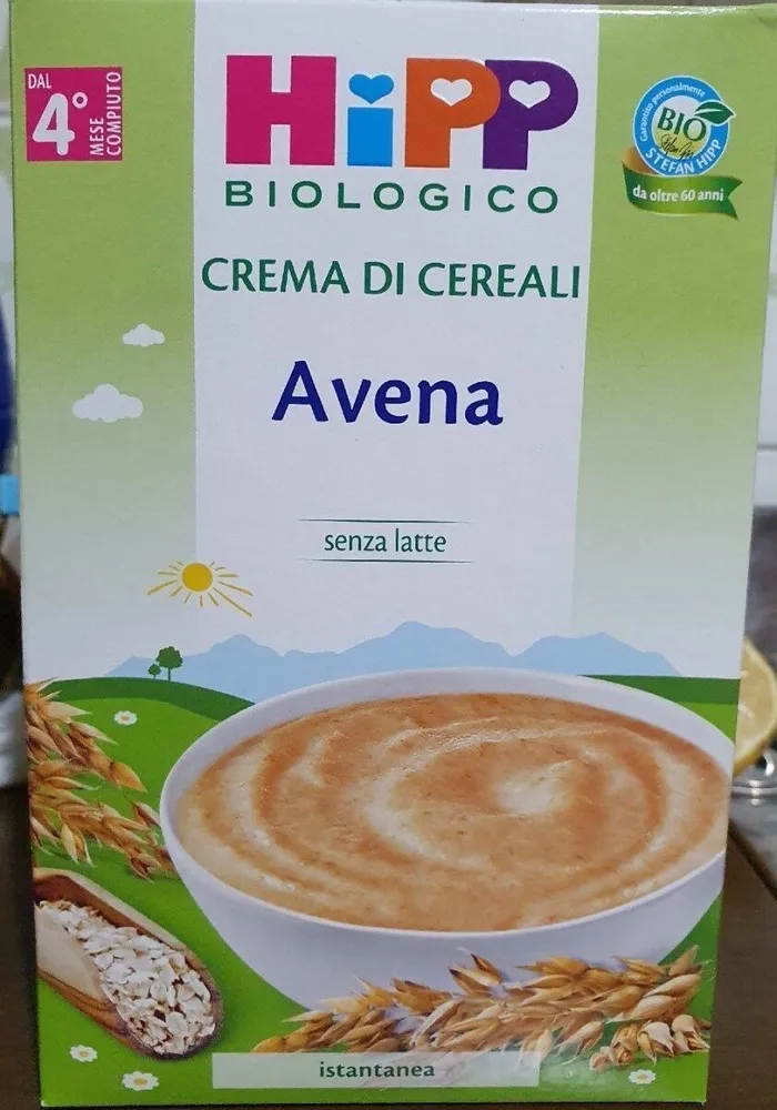 Crema di cereali avena