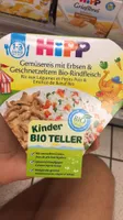 Riz aux légumes et petits pois & émincé de de boeuf bio