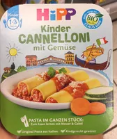 Kinder Cannelloni mit Gemüse