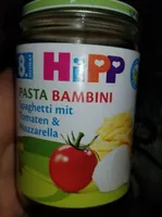 Spaghetti mit Tomate & Mozzarella (ab 8. Monat)