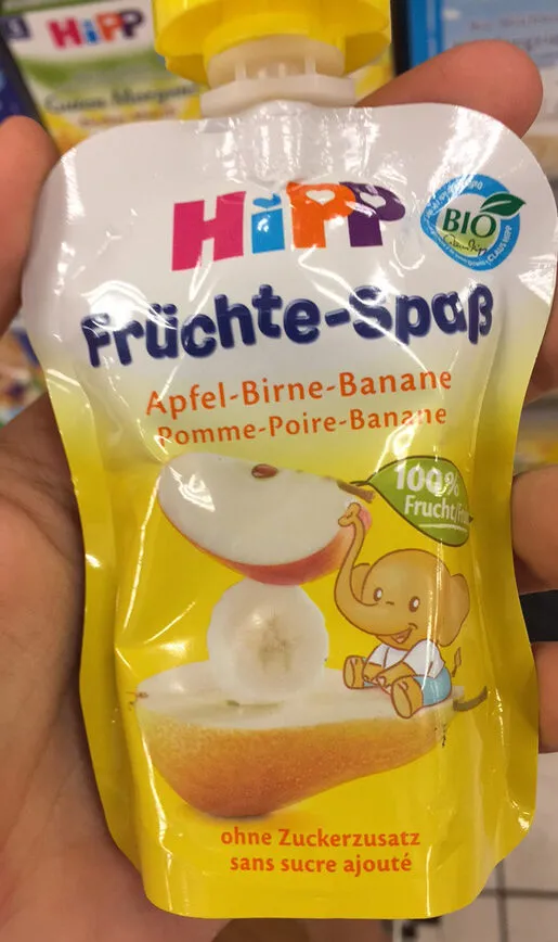 Früchte-Spaβ Pomme Poire Banane