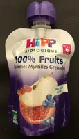 Gourde Pommes Myrtilles Grenades Hipp 90G +