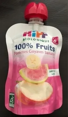 Gourde Pommes Goyaves Bananes Hipp 90G +