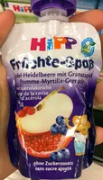 Früchte-Spaβ Apfel-Heidelbeere mit Granatapfel