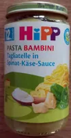 Tagliatelle In Spinat-käse-sauce
