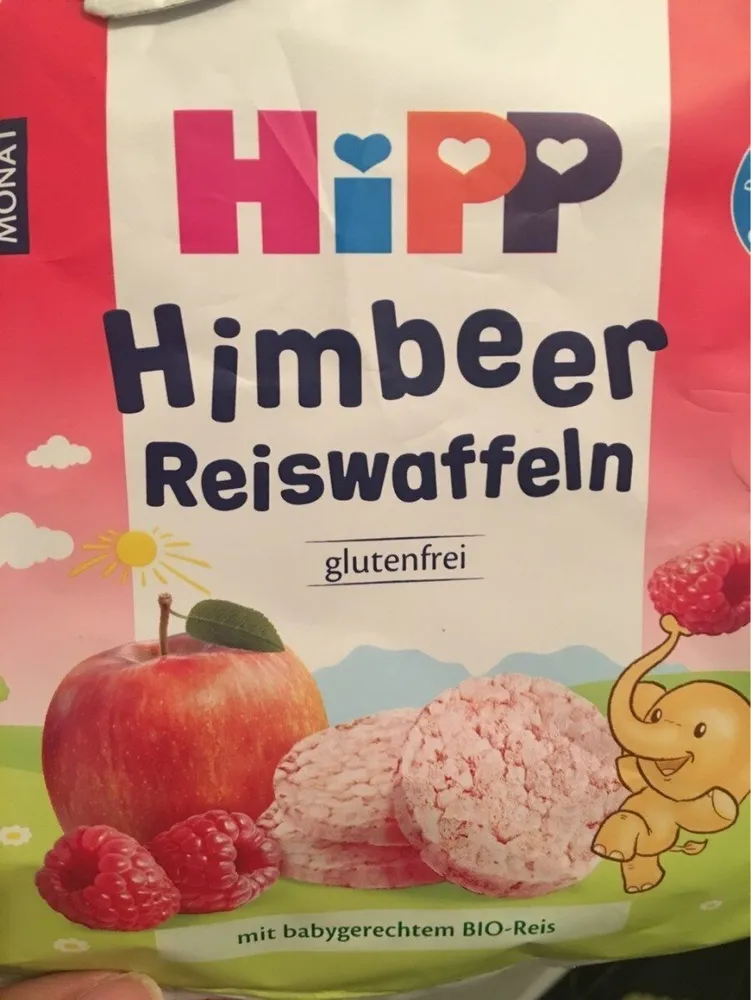 Hipp Himbeer Reiswaffeln