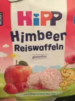 Hipp Himbeer Reiswaffeln