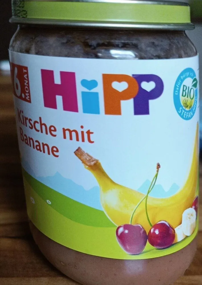 Kirsche mit Banane