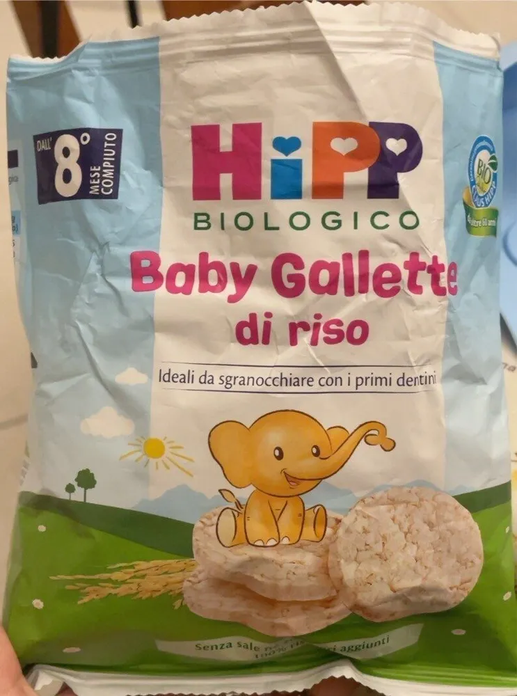 Baby gallette di riso