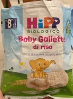 Baby gallette di riso