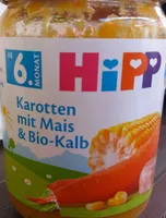 Karotten mit Mais und Bio-Kalb