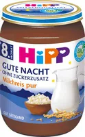 Gute Nacht Milchreis pur