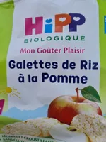 Galette de riz à la pomme