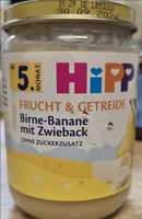 Birne-Banane mit Zwieback