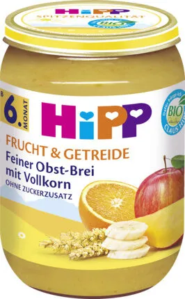 Feiner Obst-brei Mit Vollkorn