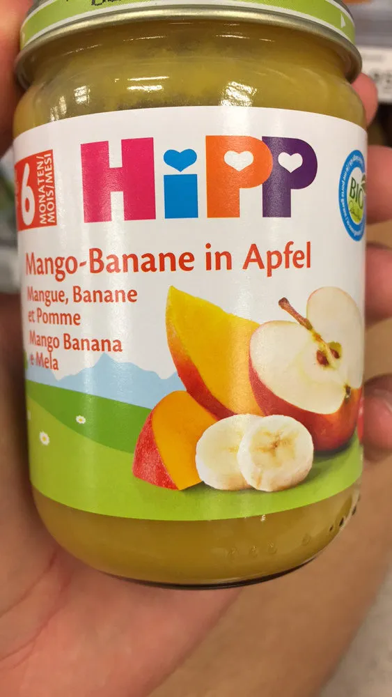 Mangue, banane, et pomme