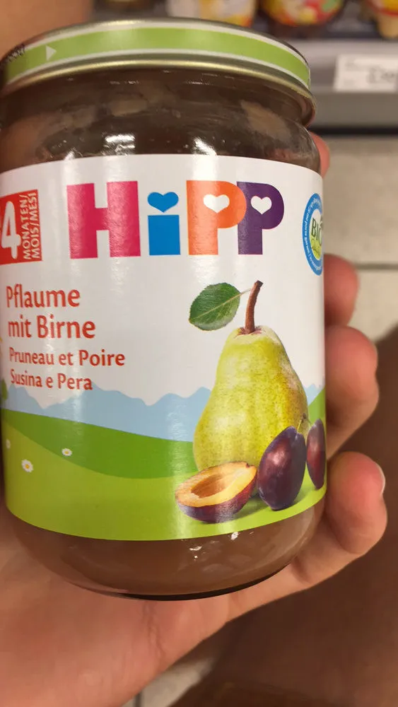 Pruneau et poire