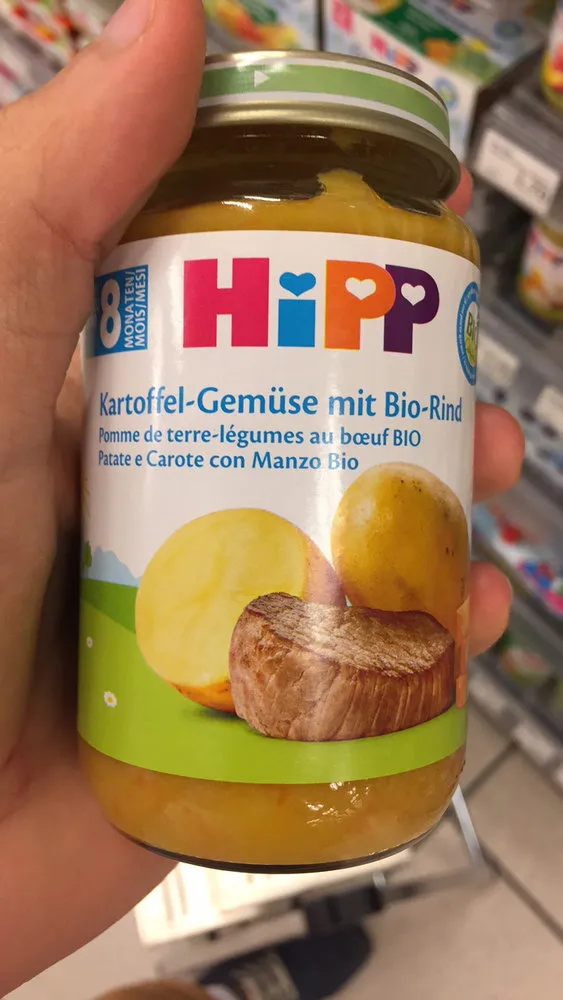 Pomme de terre-légumes au boeuf BIO