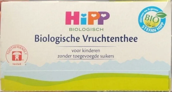 Biologische vruchtenthee
