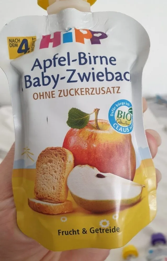 Apfel-Birne & Baby-Zwieback