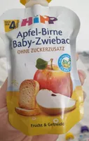 Apfel-Birne & Baby-Zwieback