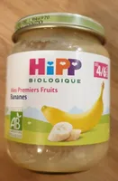 Alimentation Bébé Bio / Petits Pots bananes 4/6 Mois