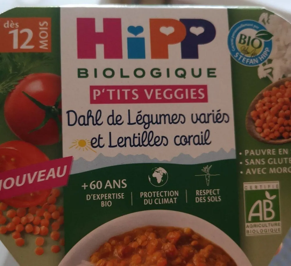 Hipp biologique P'TIT VEFGGIES
