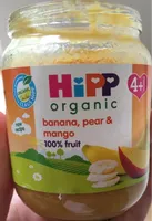 Compote banane poire mangue
