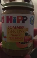 Papaya In Apfel-banane