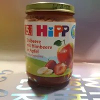 Erdbeere mir Himbeere in Apfel