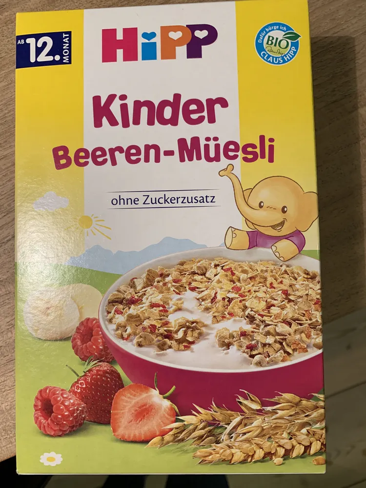 Kinder Beeren Müsli