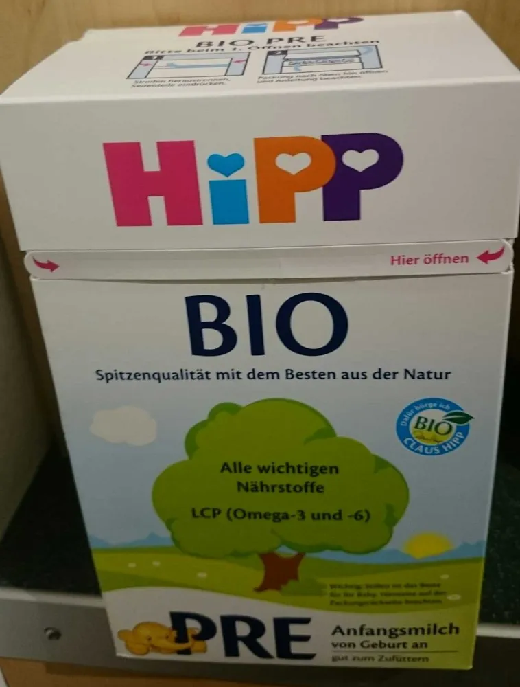 Hipp Bio Pre Anfangsmilch 600 G