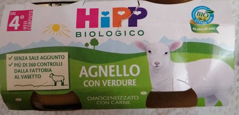 Agnello con verdure