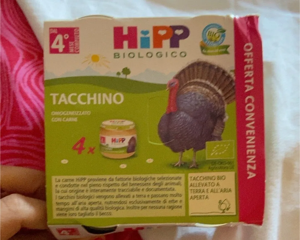 Omogeneizzato tacchino