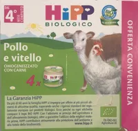Pollo e vitello