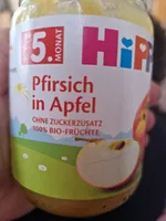 Pfirsich in Apfel (ab 5. Monat)