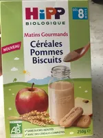 Matins Gourmands Céréales Pommes Biscuits